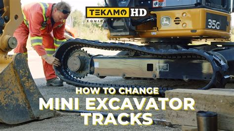 best way to take tracks off mini excavator|mini excavator track lifting instructions.